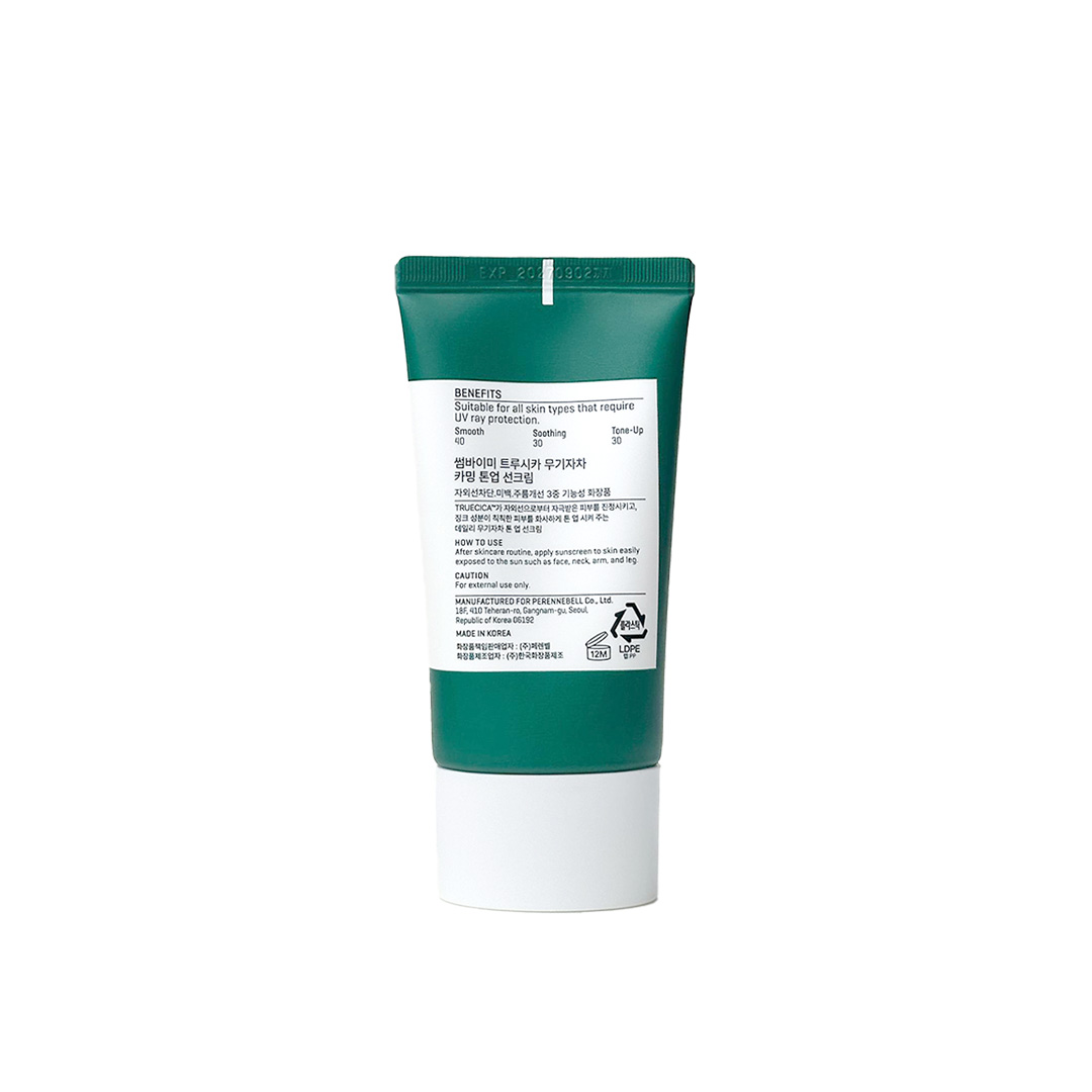 Some By Mi Truecica Mineral Calming Tone-up Suncream Spf50+ 50 ml thumbnail 2
