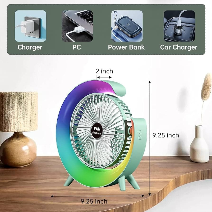Colourful G63 Desktop Air Conditioner Fan S13-F1192 thumbnail 6