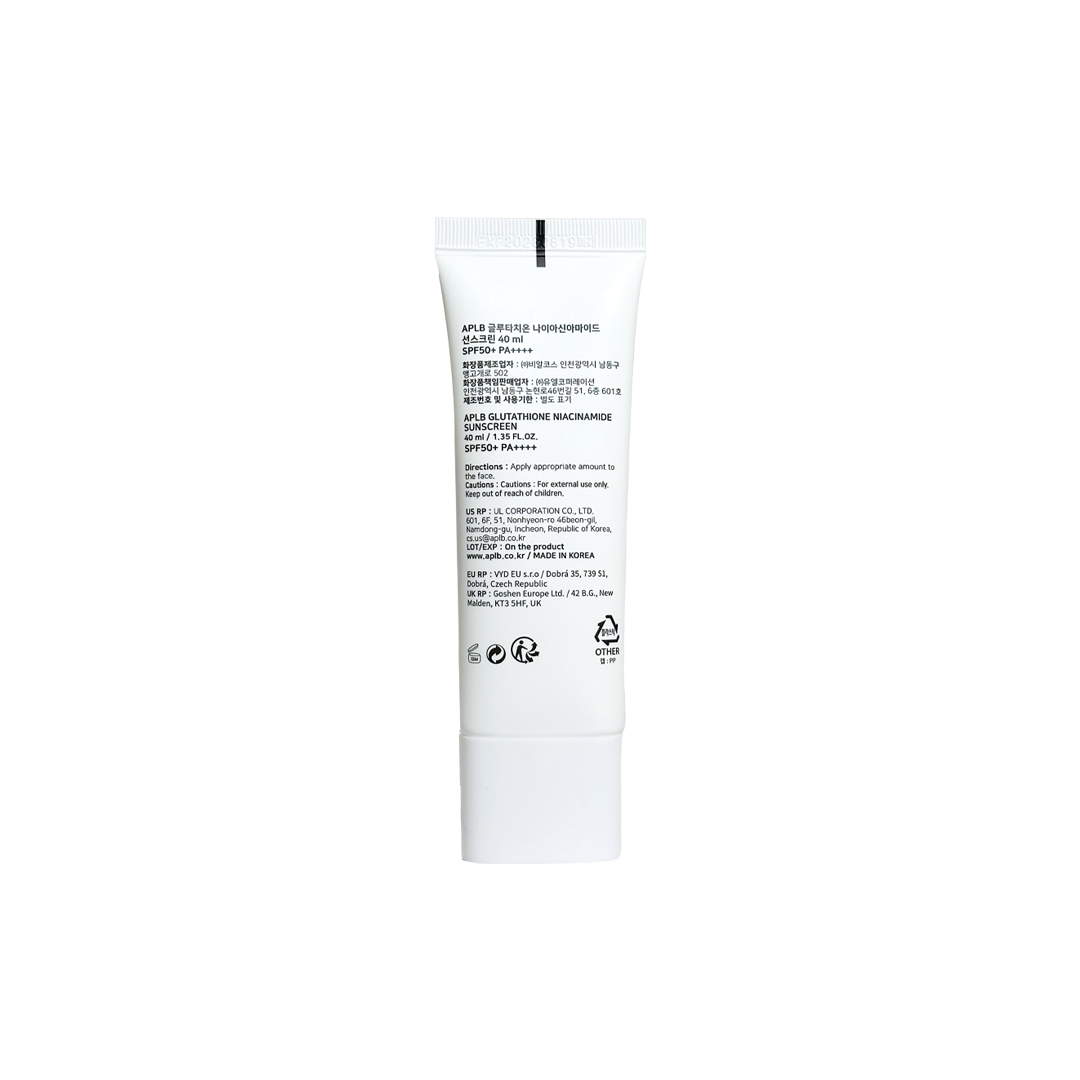 Aplb Glutathione Niacinamide Sunscreen 40 ml thumbnail 2