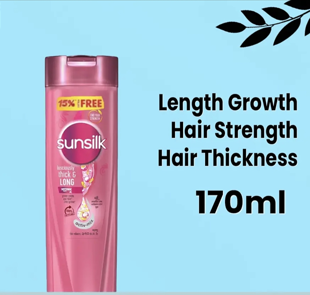 Sunsilk Lusciously Thick & Long Shampoo - 170ml