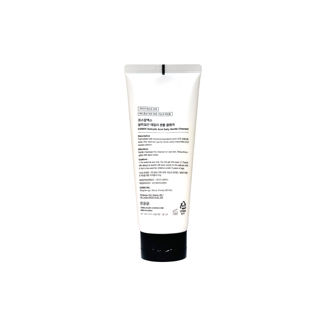 Cosrx Salicylic Acid Daily Gentle Cleanser 150 ml thumbnail 4