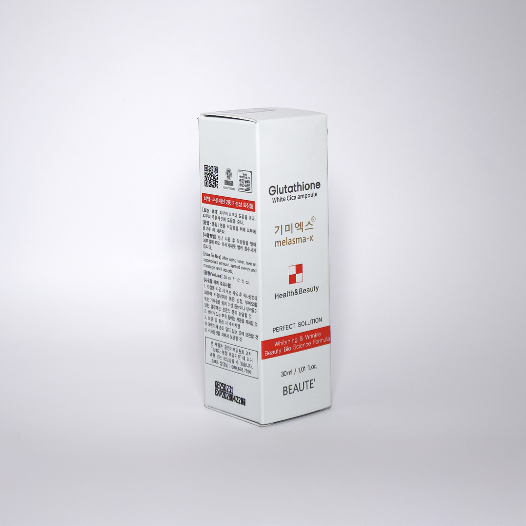 Beaute Melasma-X Glutathione White Cica Ampoule 30 ml thumbnail 5