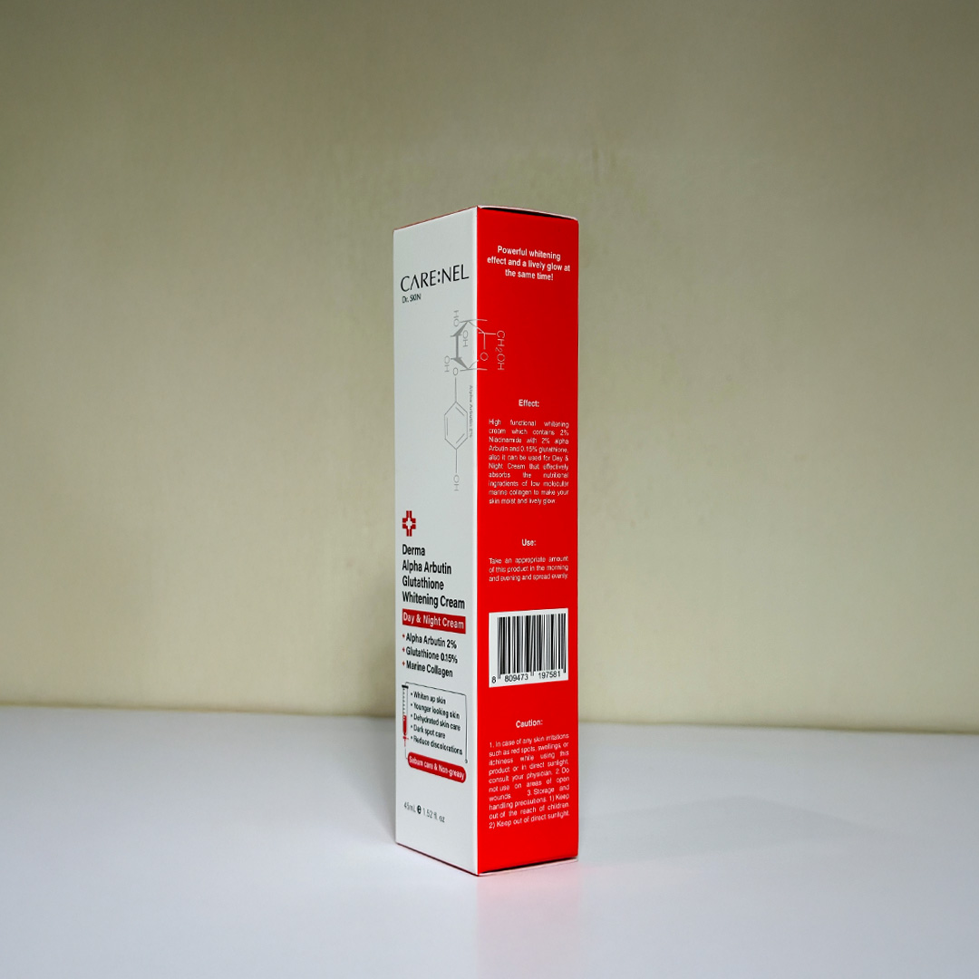 Care:nel Derma Alpha Arbutin Glutathione Whitening Cream 45 ml thumbnail 4