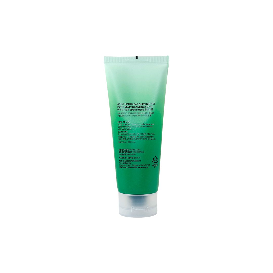 Anua Heartleaf Quercetinol Pore Deep Cleansing Foam thumbnail 2