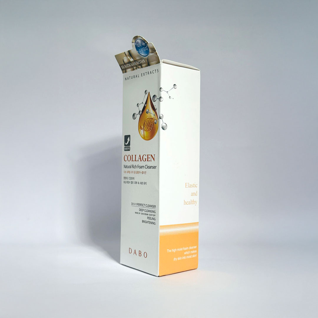 Dabo Natural Rich Foam Cleanser Collagen 180 ml thumbnail 5