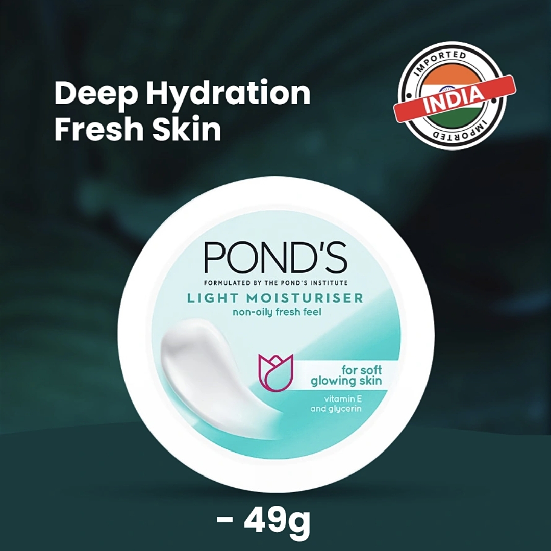 Pond's Light Moisturiser For Soft Glowing Skin - 49g