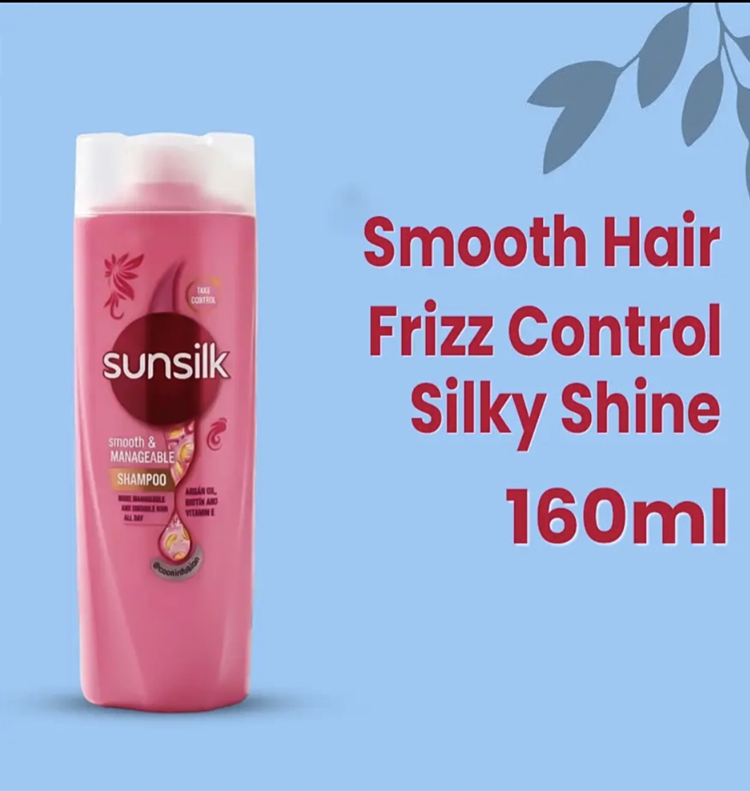 Sunsilk Shampoo Smooth & Manageable - 160ml
