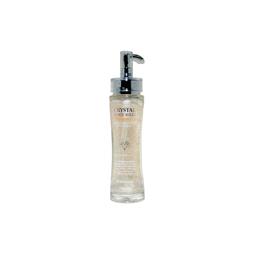 3w Clinic Crystal White Milk Vitamin + Revitalizing Comfort White Essence 150 ml