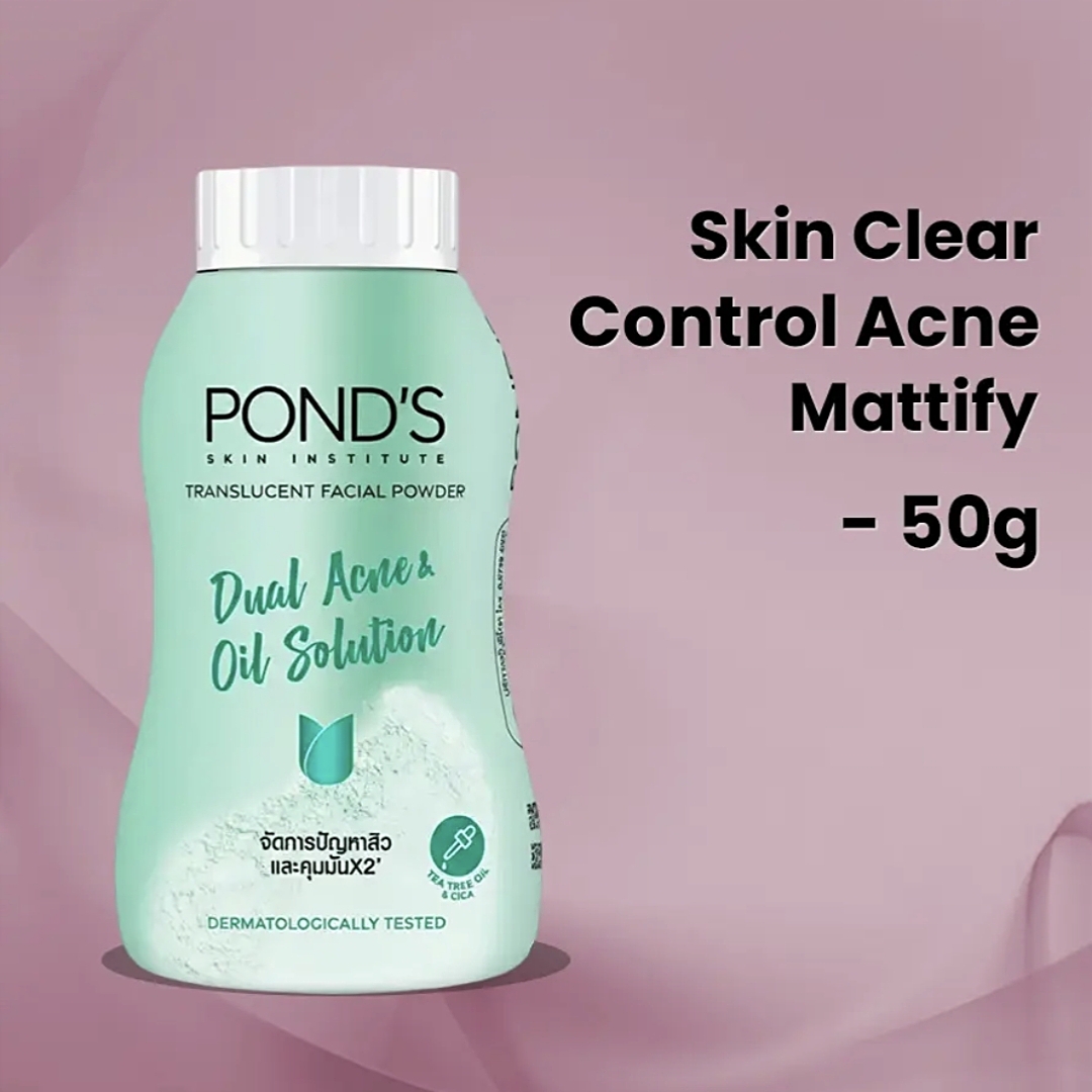 Ponds Dual Acne & Oil Solution Face Powder - 50g