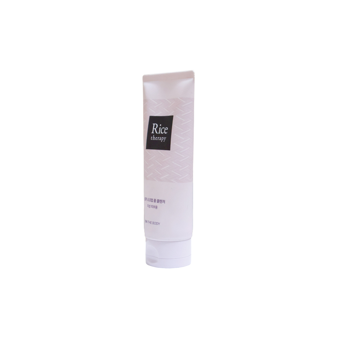 On the body Rice Therapy Rice Bran Scrub Foam Cleanser 150 ml thumbnail 3