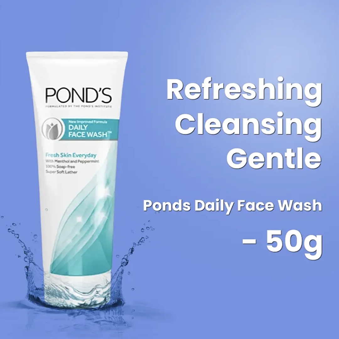 Ponds Daily Face Wash - 50gProduct code:8941102464449
