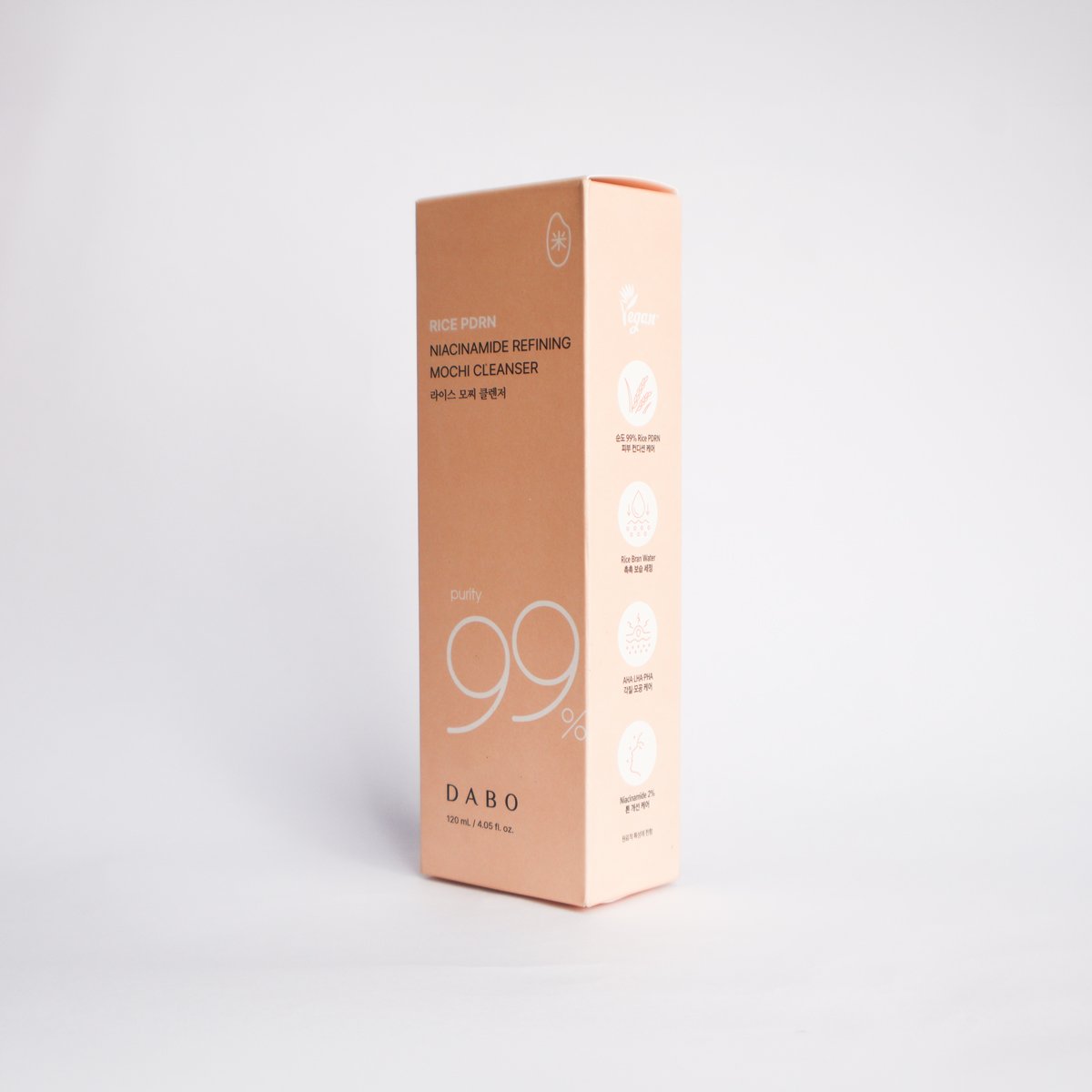 Dabo Rice PDRN Niacinamide Refining Mochi Cleanser 120 ml thumbnail 4