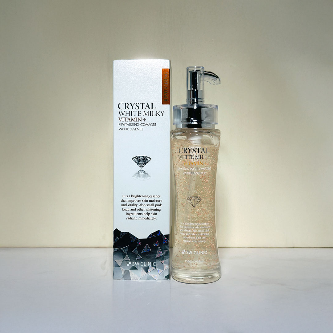 3w Clinic Crystal White Milk Vitamin + Revitalizing Comfort White Essence 150 ml thumbnail 4