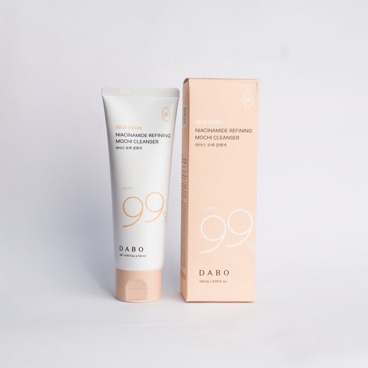 Dabo Rice PDRN Niacinamide Refining Mochi Cleanser 120 ml
