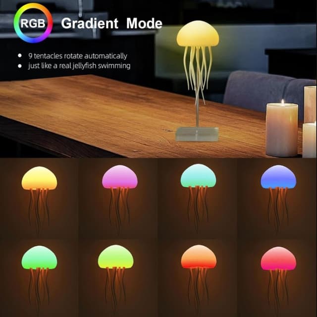 Aesthetic Octopus Lamp Light thumbnail 5