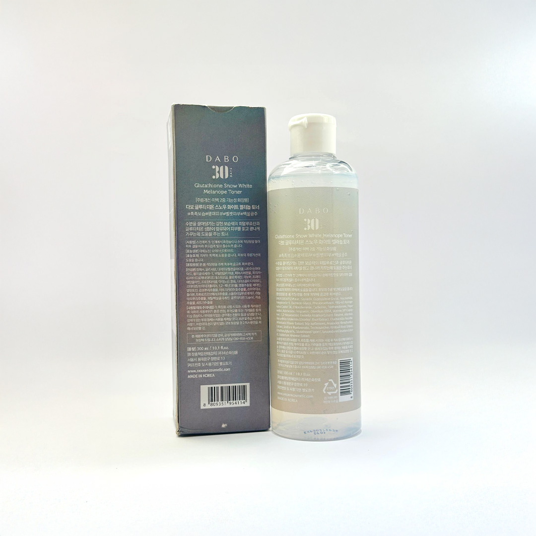 Dabo 30 Days Glutathione Snow White Melanope Toner 150 ml thumbnail 3