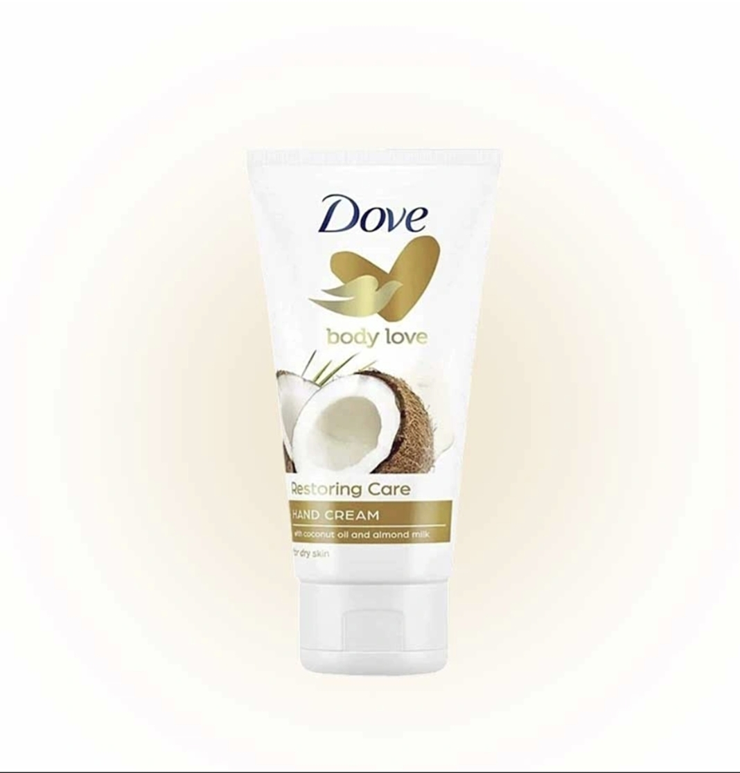 Dove Restoring Care Hand Cream With Coconut Oil & Almond Milk - 75ml