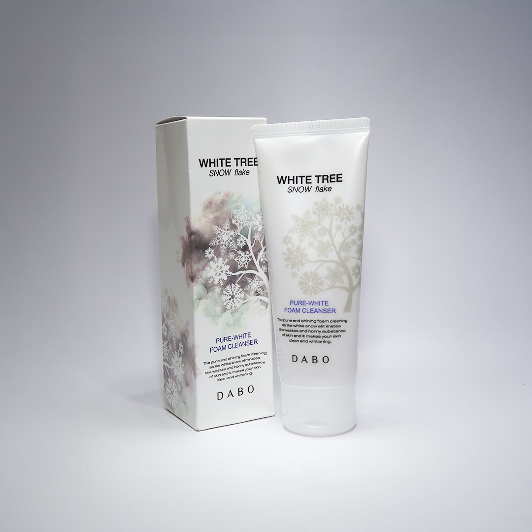 Dabo White Tree Saow Flake Pure White Foam Cleanser 150 ml thumbnail 4