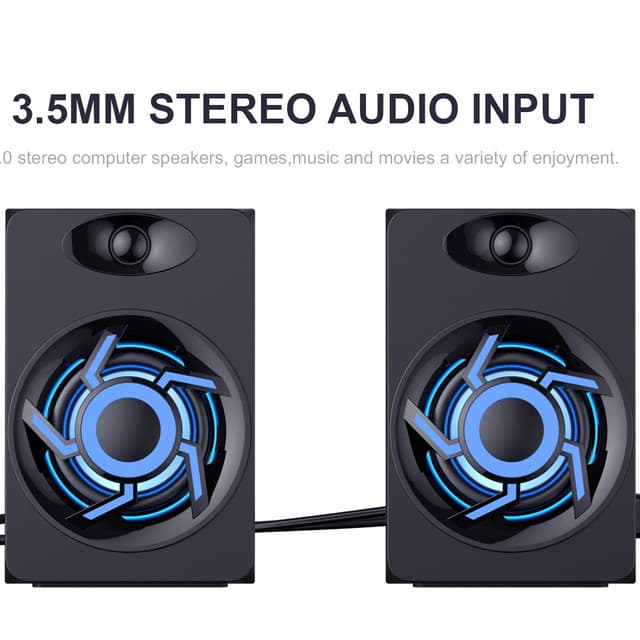 HAVIT SK706 GAMENOTE BACKLIT USB SPEAKER thumbnail 5