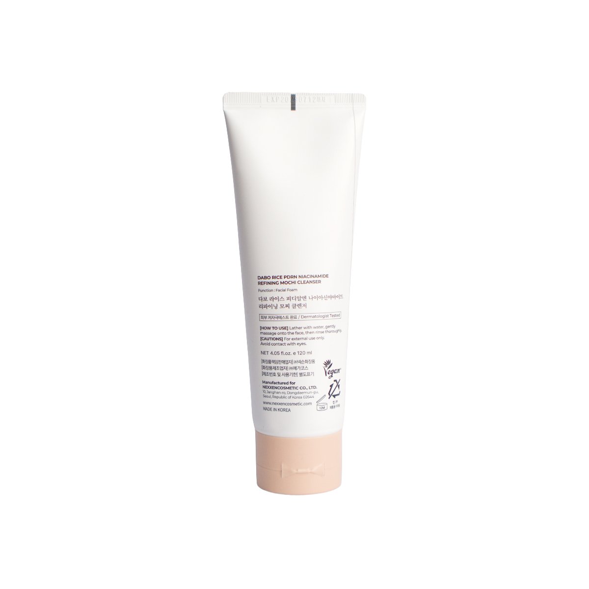 Dabo Rice PDRN Niacinamide Refining Mochi Cleanser 120 ml thumbnail 3