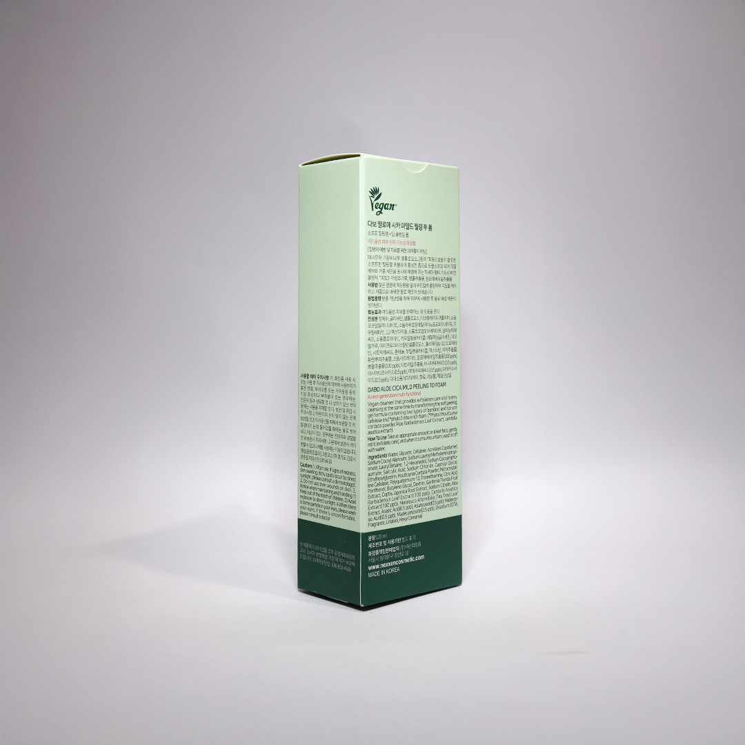 Dabo Aloe Cica Mild Peeling To Foam 120 ml thumbnail 4