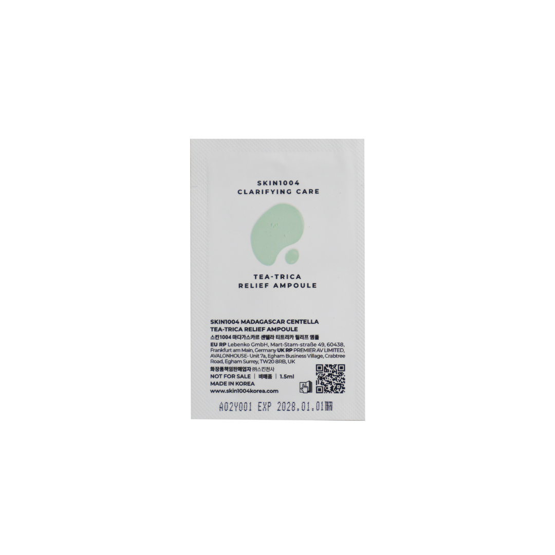 SKIN1004 Madagascar Centella Tea – Trica Relief Ampoule 1.5 ml thumbnail 2