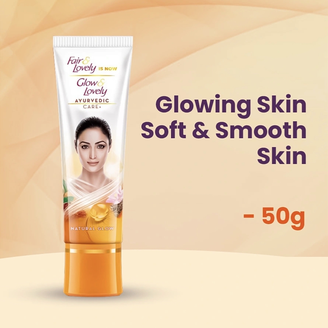 Glow & Lovely Ayurvedic Care Face Cream - 50g