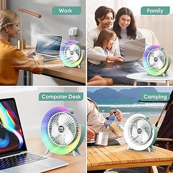 Colourful G63 Desktop Air Conditioner Fan S13-F1192 thumbnail 5