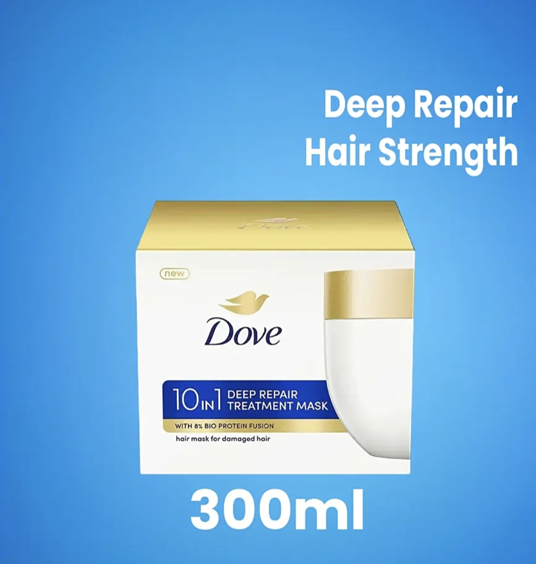 Dove 10-in-1 Deep Repair Treatment Hair Mask with Bio-Protein Fusion - 300ml