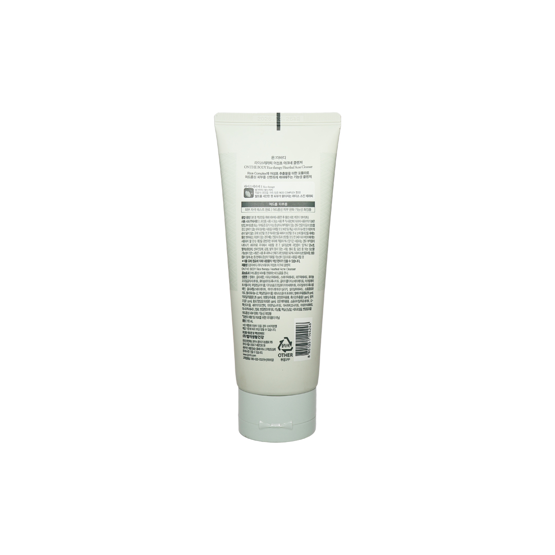 On the body Rice Therapy Heartleaf Acne Cleanser 150 ml thumbnail 2