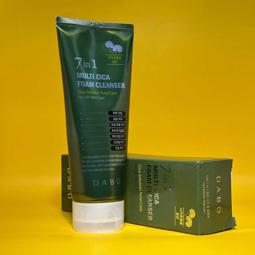 Dabo 7 In 1 Multi Cica Foam Cleanser 180 ml