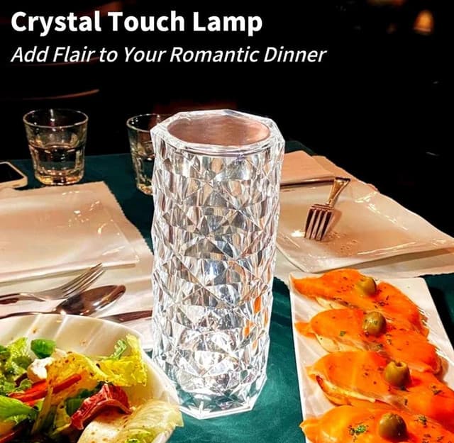 Mini Rose Diamond Lamp 3 Colour thumbnail 2
