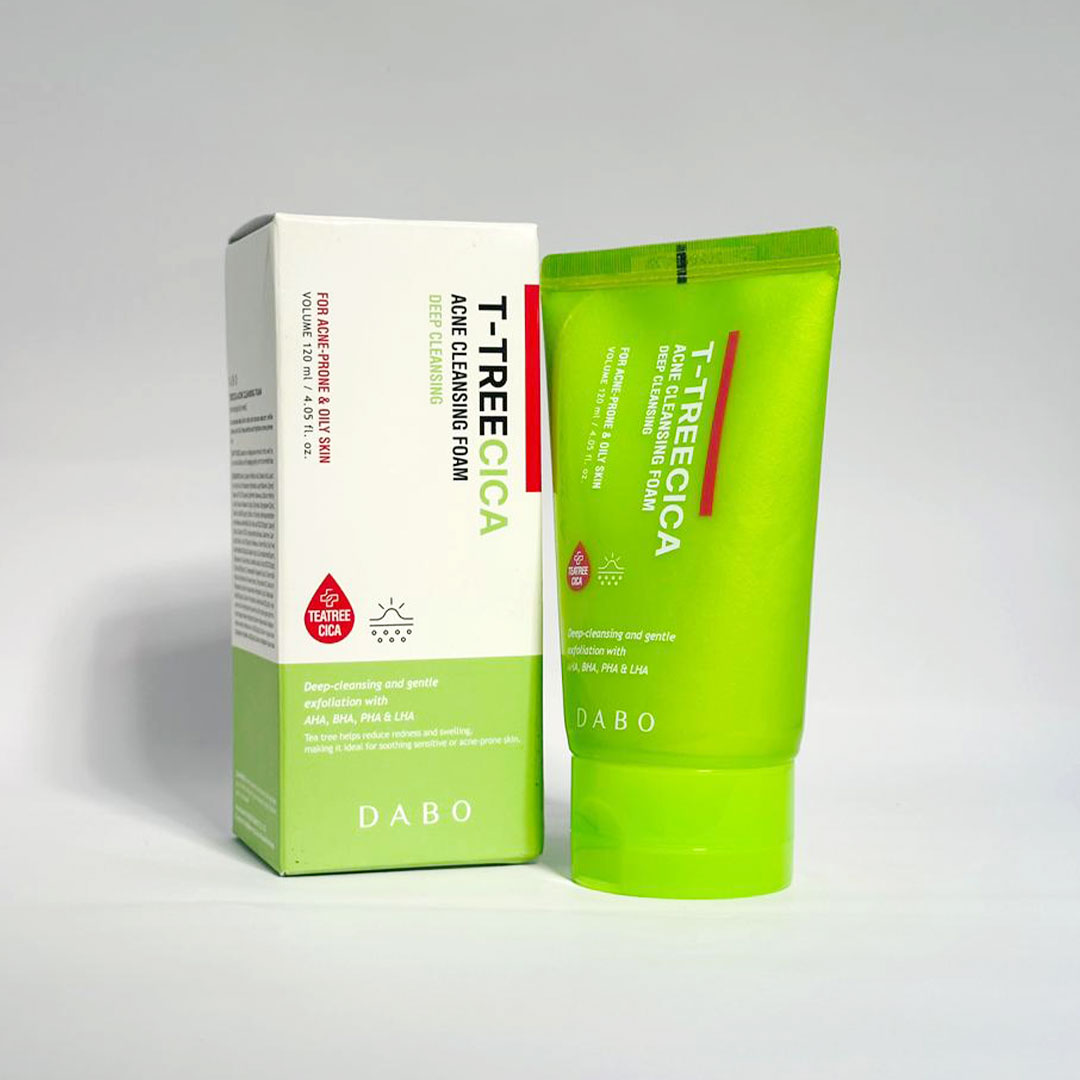 Dabo T-Tree Cica Acne Cleansing Foam 120 ml thumbnail 3