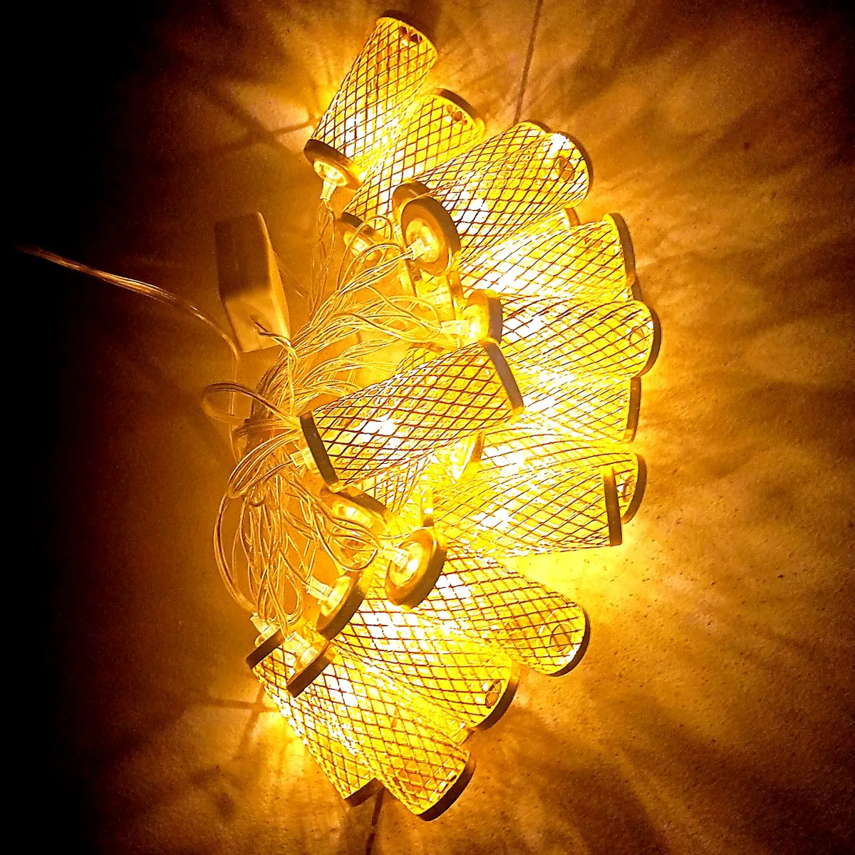 Golden Mesh Fairy Light