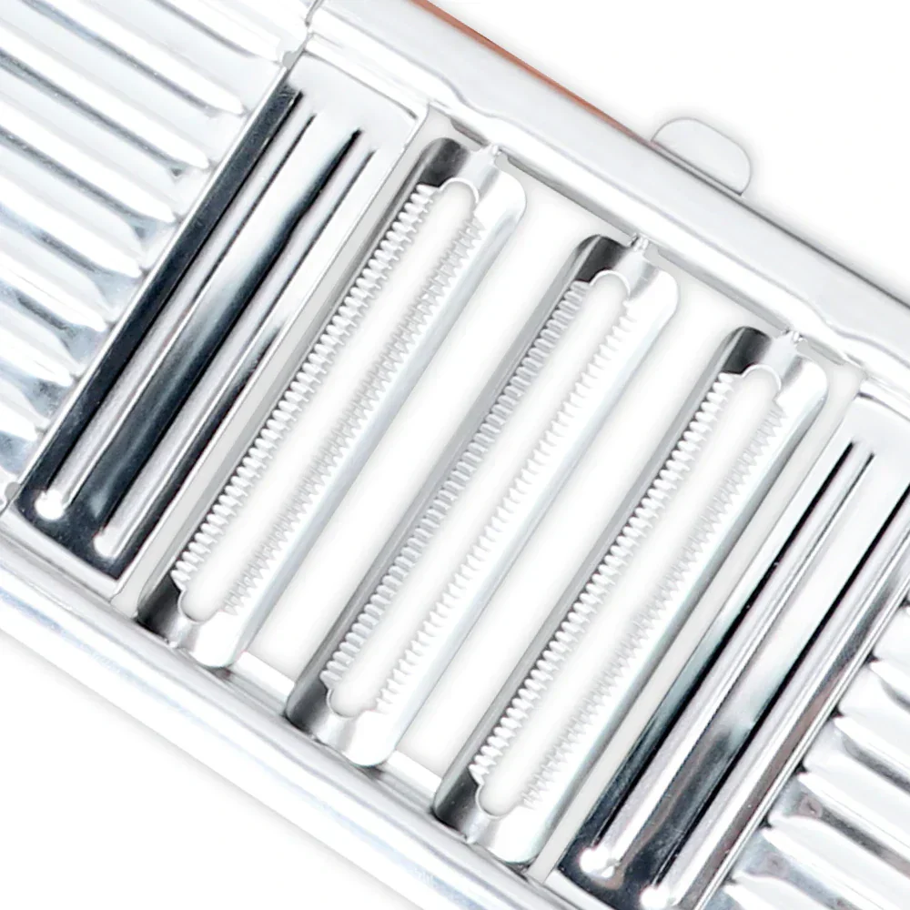 Premium Multifunctional Stainless Steel Vegetable Slicer & Grater-এর 3 নম্বর ছবি