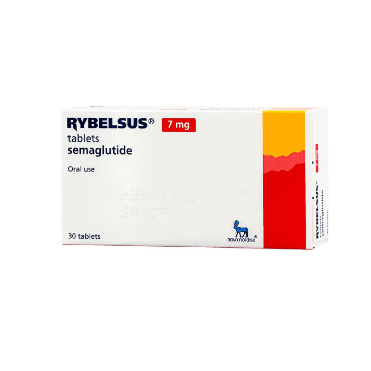 Rybelsus Semaglutide 7 mg Tablets, Pack of 30's