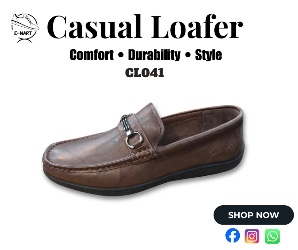CLARKS CASUAL LOAFER