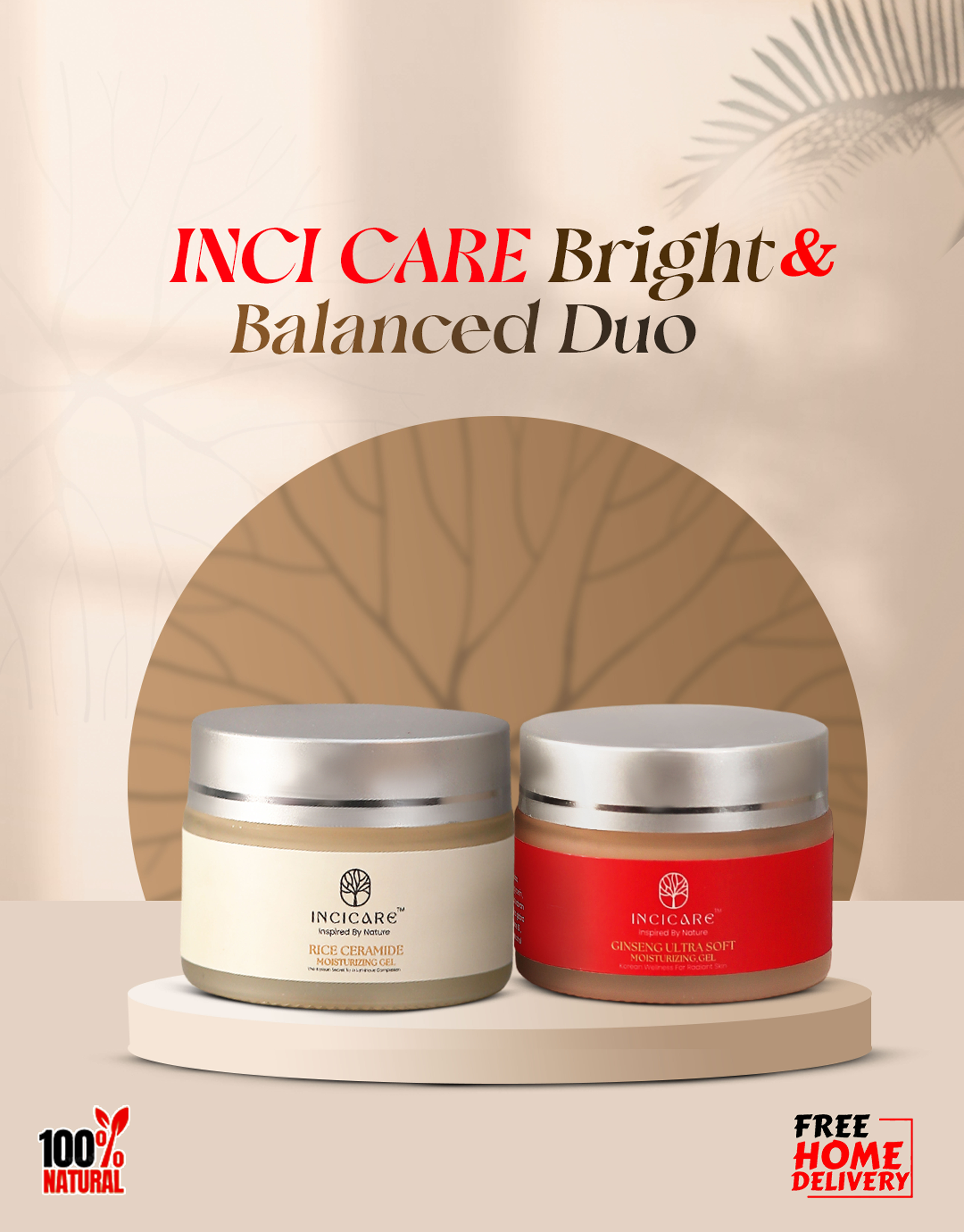 INCI CARE Bright & Balanced Duo (Free Delivery)