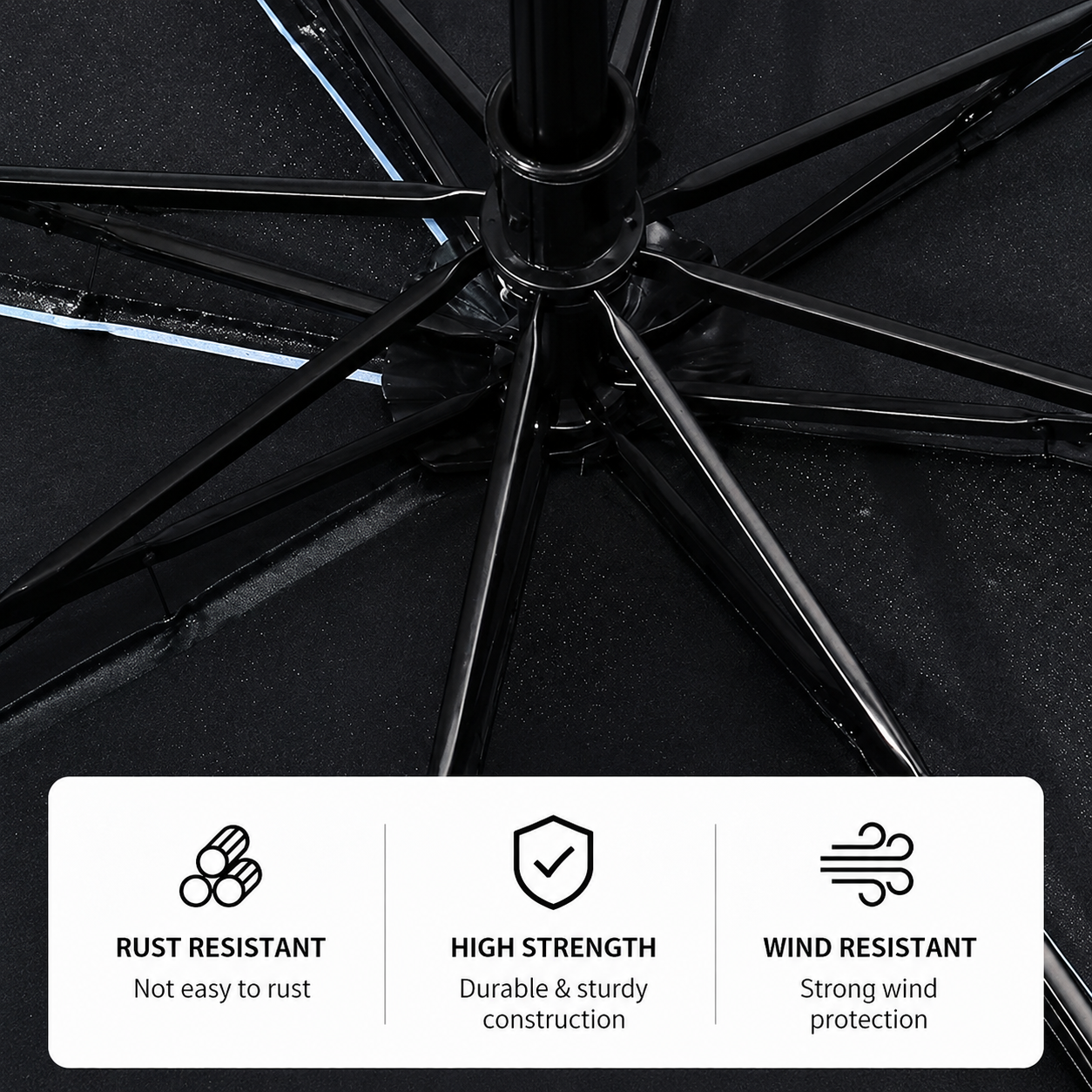 UV Protection Manual Sun & Rain Umbrella for Men and Women_img_3