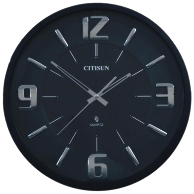 Citisun Wall Clock - Black - Citisun 37/B