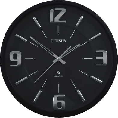 Citisun Wall Clock - Black - Citisun 50