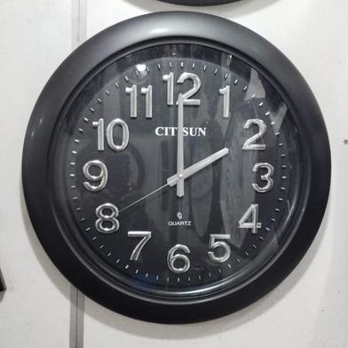 Citisun Wall Clock Black Citisun - 62