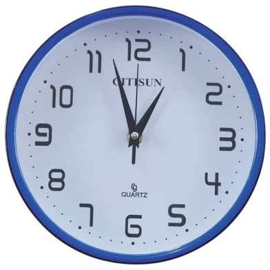 Citisun Wall Clock - Blue and White - Citisun 34