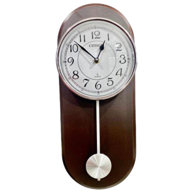 Citisun Wall Clock - Brown and White- Citisun 41P