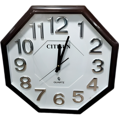 Citisun Wall Clock Coffee And White Citisun 4B7