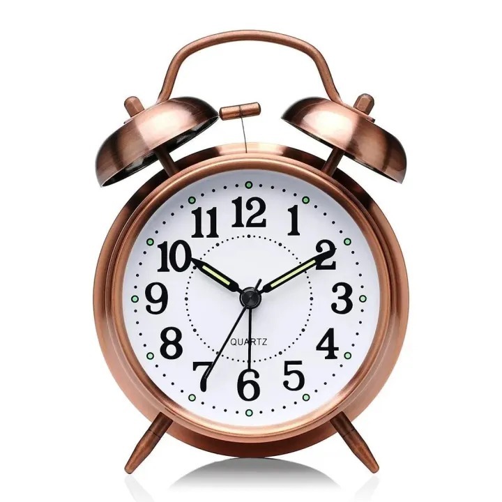Twin Bell Alarm Clock – Loud Heavy Alarm Clock_img_1