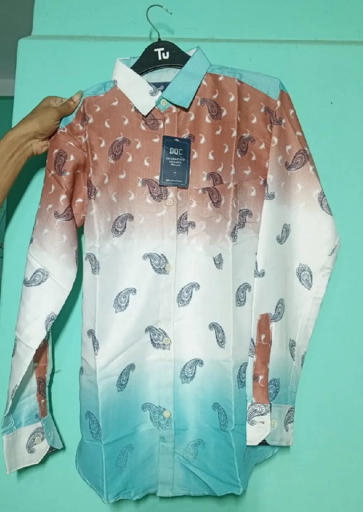 100% Garments cotton shirt (pest1)
