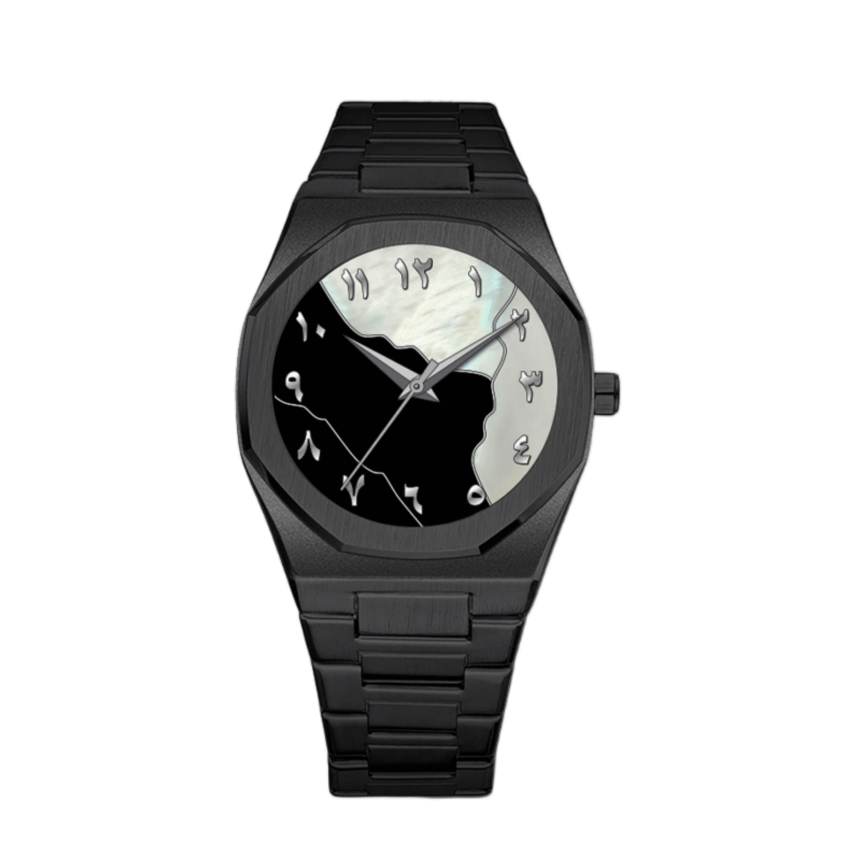 Arabian Watch (Black White) (A2)