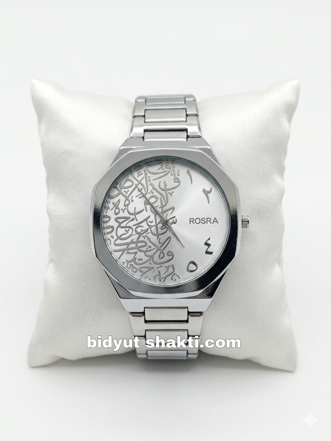 Steel Arabian Watch Full Silver (AS10)
