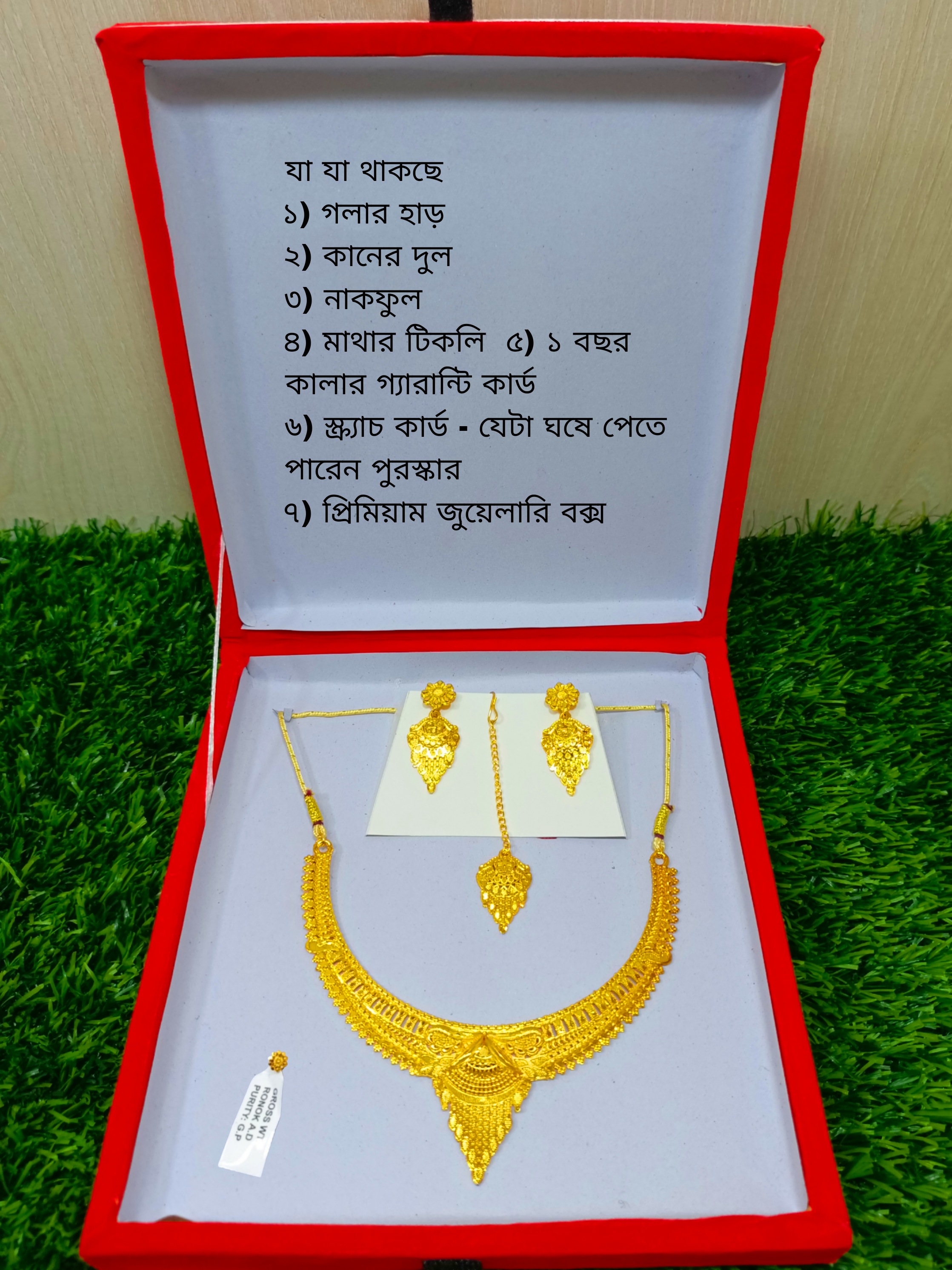 Indian Gold Colour Plated Neckless (N4)